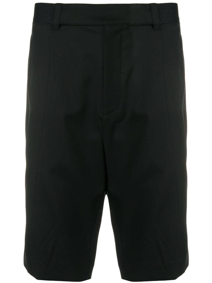 Helmut Lang Tailored Fitted Shorts - Black