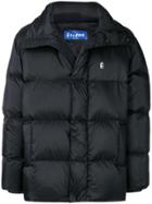 Études Logo Print Puffer Jacket - Black