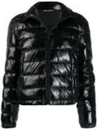 Dolce & Gabbana Shiny Puffer Jacket - Black