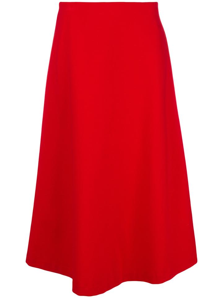 Vivetta A-line Midi Skirt - Red