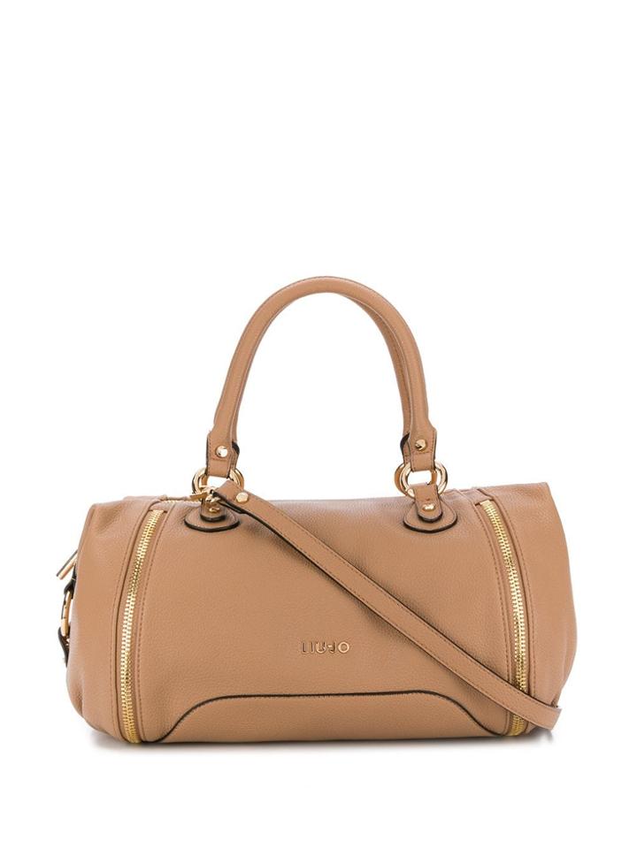 Liu Jo Zip Trim Tote - Neutrals