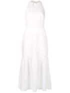 Rebecca Vallance Holliday Halter-neck Dress - White