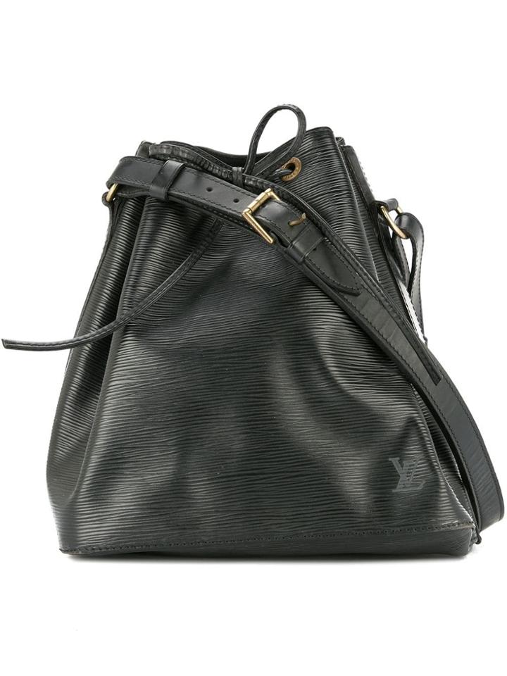 Louis Vuitton Vintage Petit Noe Bucket Bag - Black