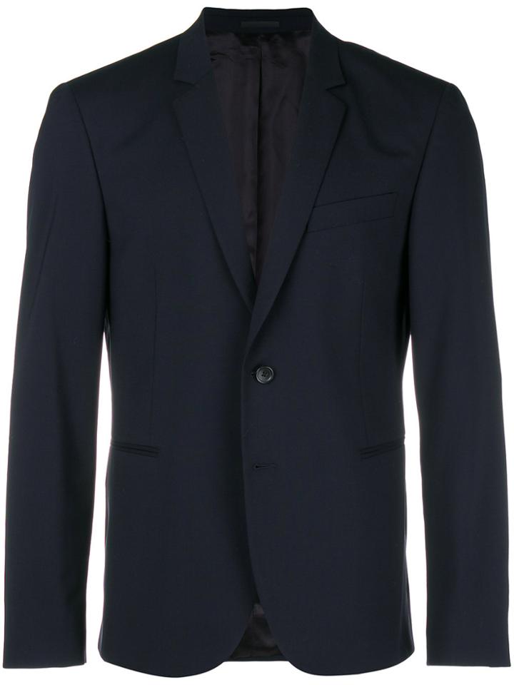 Ps By Paul Smith Single-breasted Jacket - Blue