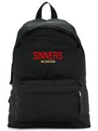 Balenciaga Bal Explorer Sinners Backpack - Black