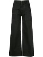 Brunello Cucinelli Wide Leg Jeans - Black