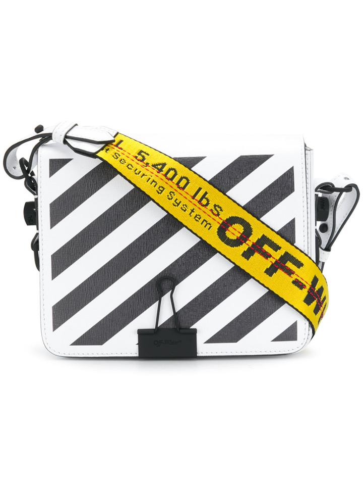 Off-white Binder Clip Bag