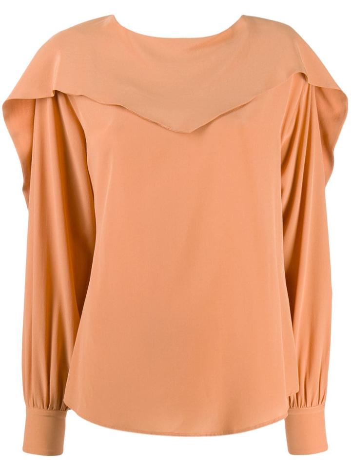 Erika Cavallini Carmen Silk Blouse - Neutrals
