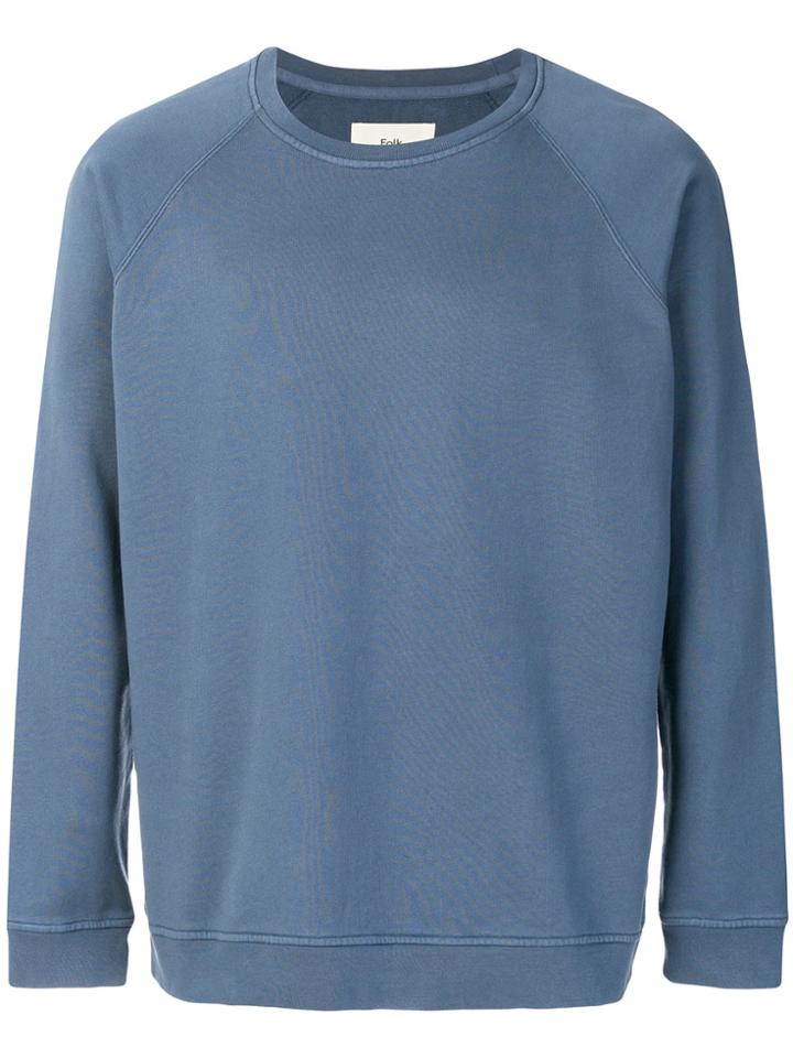 Folk Rivet Sweatshirt - Blue