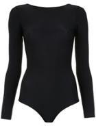 Reinaldo Lourenço Long Sleeved Bodysuit - Black