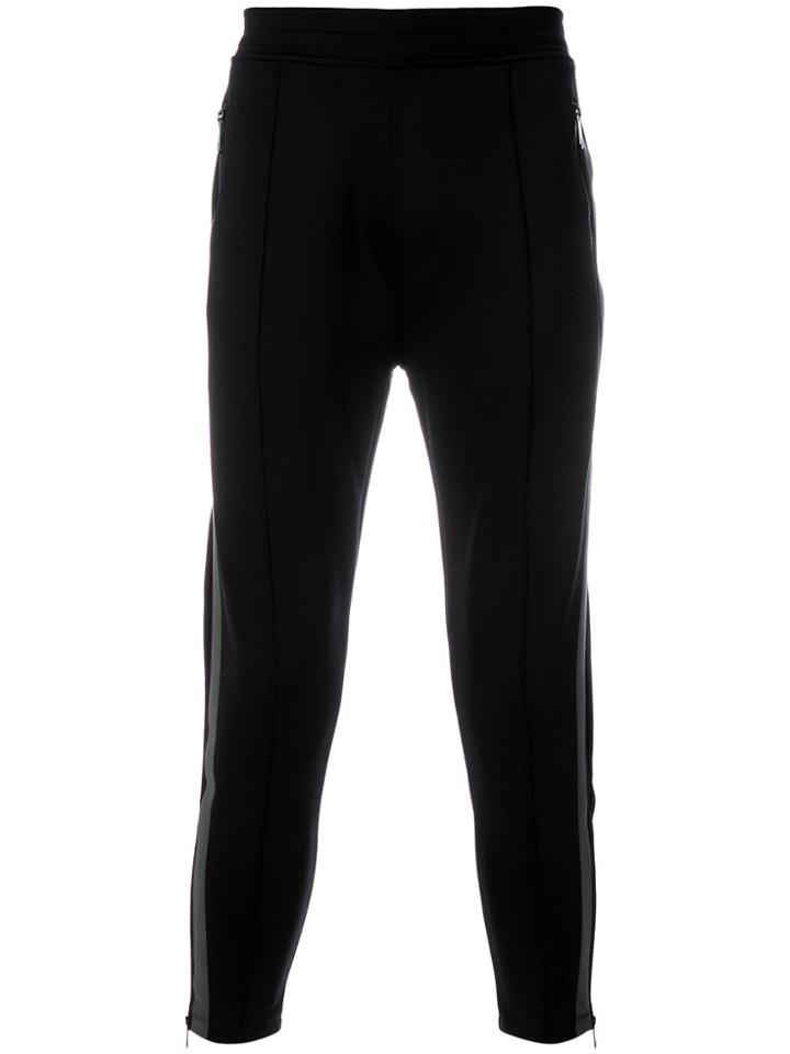 Neil Barrett Panelled Causal Trousers - Black