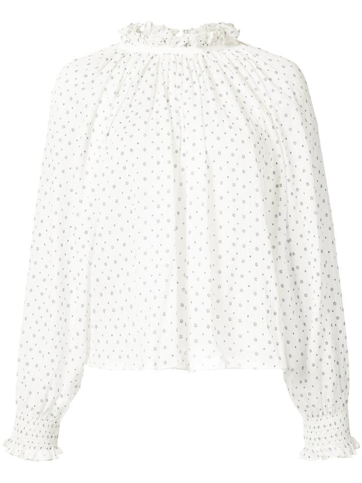 Ulla Johnson - Mirielle Blouse - Women - Cotton - 6, White, Cotton