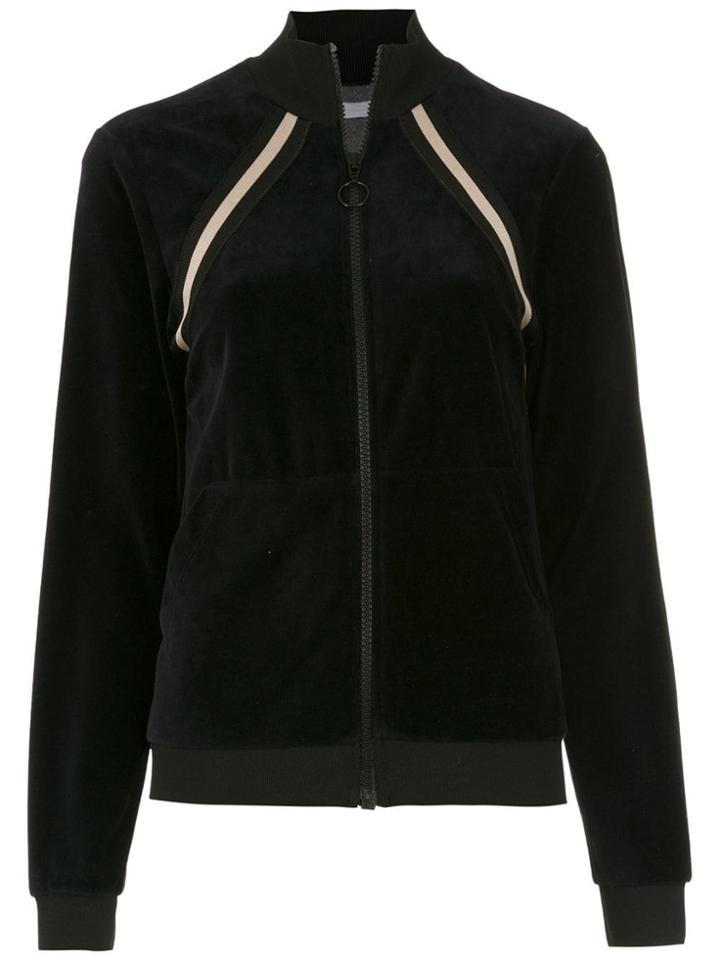 Nk Velvet Bomber Jacket - Black