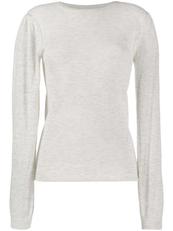 Isabel Marant Étoile Slim-fit Crew Neck Pullover - Grey