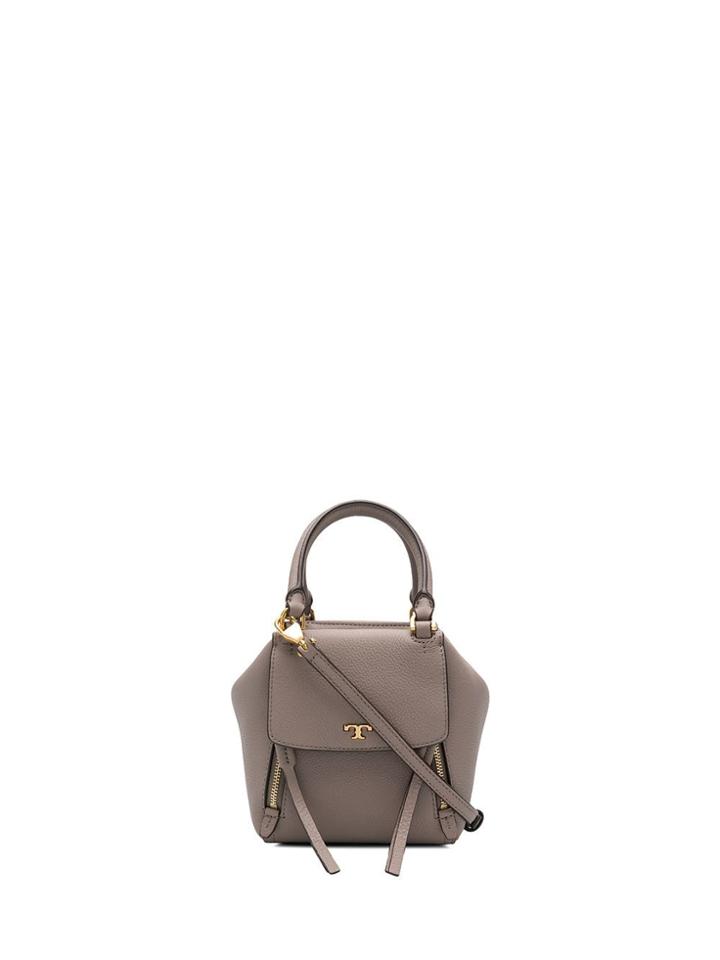 Tory Burch Half Moon Micro Satchel - Grey