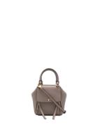 Tory Burch Half Moon Micro Satchel - Grey