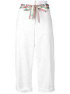 Emilio Pucci High-waited Trousers - White