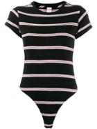 Re/done Striped Body - Brown