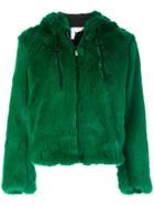 Msgm Hooded Jacket - Green