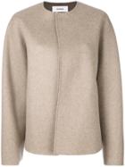 Chalayan Single Button Shell Jacket - Nude & Neutrals