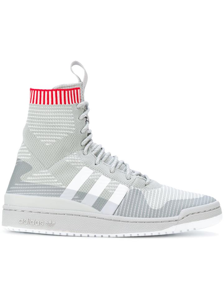 Adidas Adidas Originals Forum Primeknit Winter Sneakers - Grey