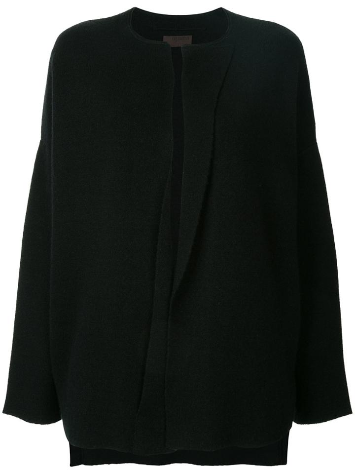 Oyuna Open Cardigan - Black