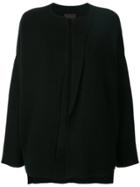 Oyuna Open Cardigan - Black