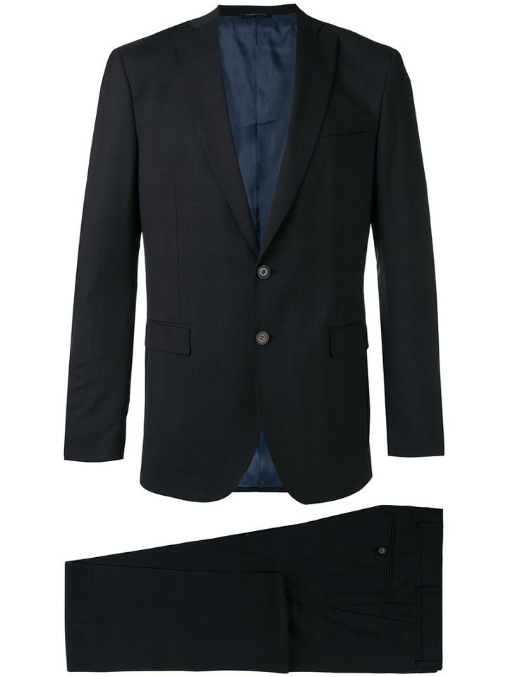 Tonello - Formal Suit - Men - Spandex/elastane/virgin Wool - 48, Blue, Spandex/elastane/virgin Wool