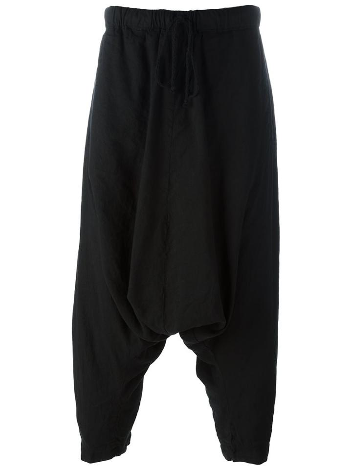 Lost & Found Rooms Soft Over Pants, Men's, Size: Xl, Black, Cotton/linen/flax
