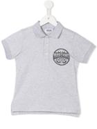 Moschino Kids Logo Polo Shirt, Boy's, Size: 6 Yrs, Grey