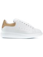 Alexander Mcqueen Lace-up Sneakers With Heel - White