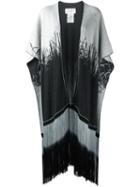 Antonia Zander Knitted Kaftan, Women's, Black, Silk/lurex/cashmere