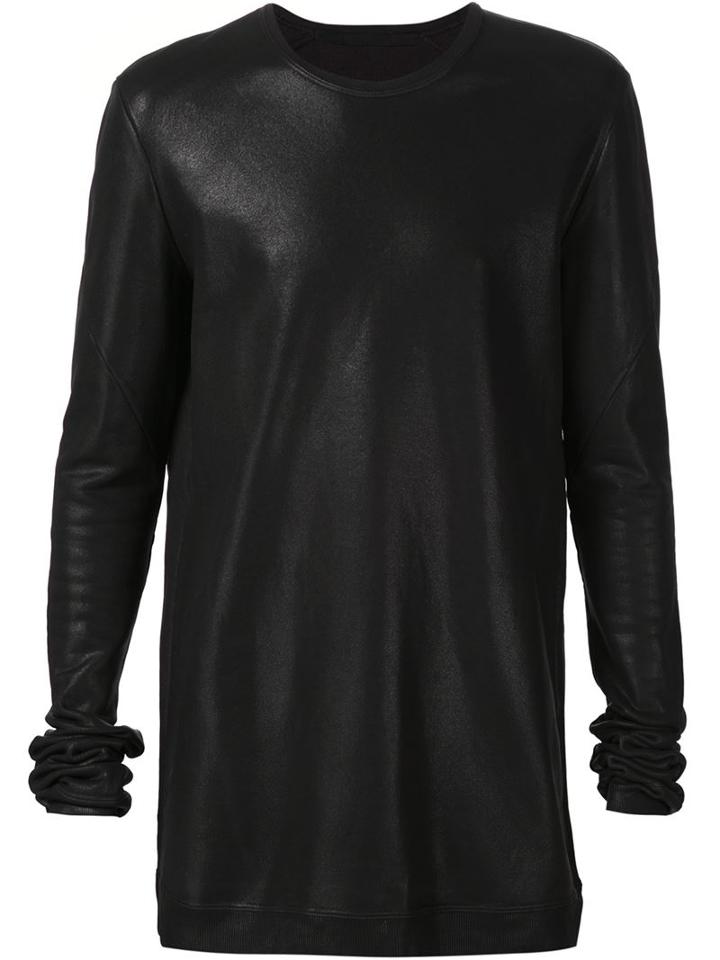 Julius Long Coated Crewneck Sweatshirt