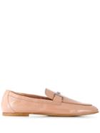 Tod's Double T Logo Loafers - M032 Beige Rosato