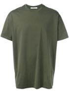 Givenchy - Letter T-shirt - Men - Silk/cotton/polyester - Xs, Green, Silk/cotton/polyester