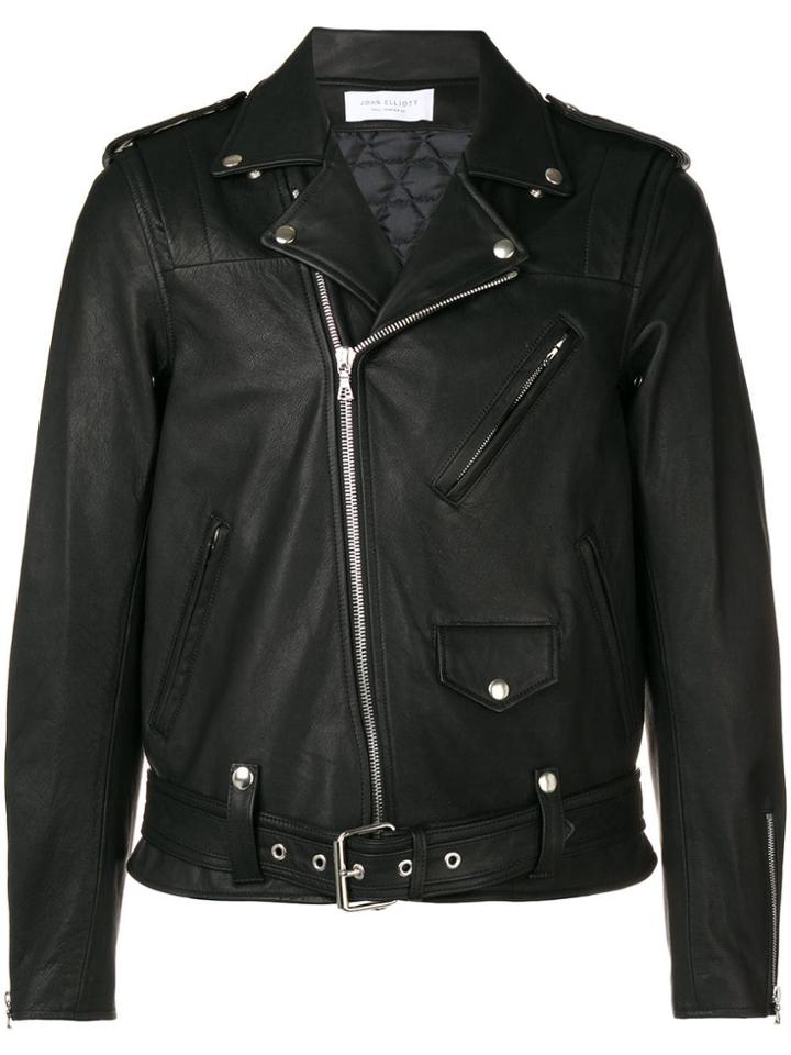 John Elliott Biker Jacket - Black