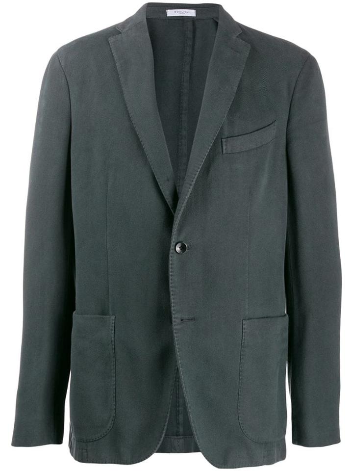 Boglioli Textured Suit Jacket - Grey