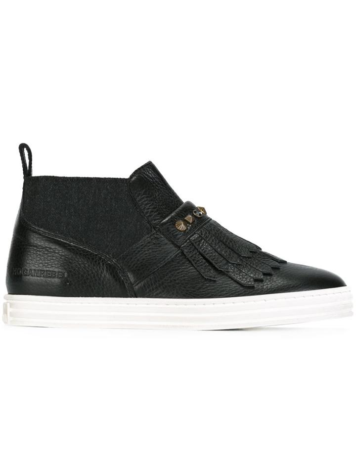 Hogan Rebel Tassel Detail Sneakers - Black