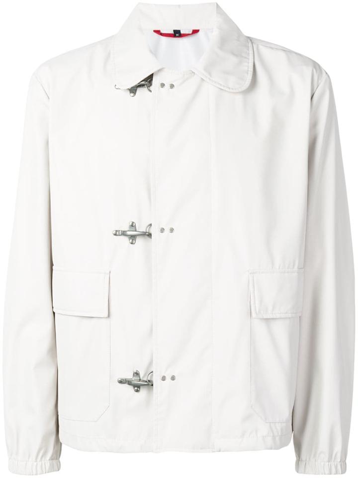 Fay Ganci Fastening Jacket - White