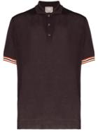 Lou Dalton L Dltn John Smedley Ss Polo Prpl - Purple
