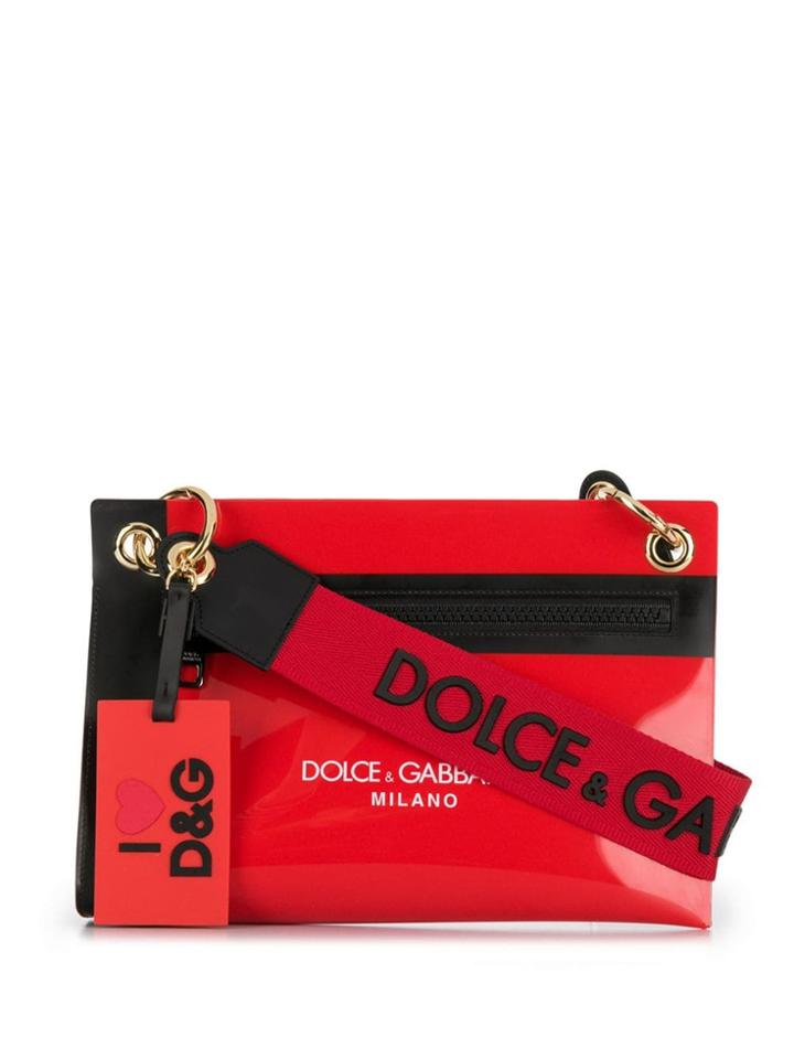Dolce & Gabbana Slim Clutch Bag - Red