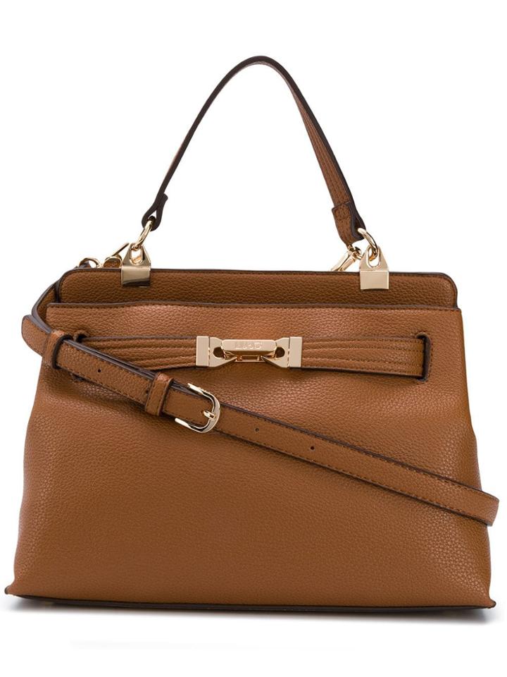 Liu Jo Top Handle Tote Bag - Brown