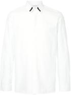 Neil Barrett Contrast Piped Collar Shirt - White