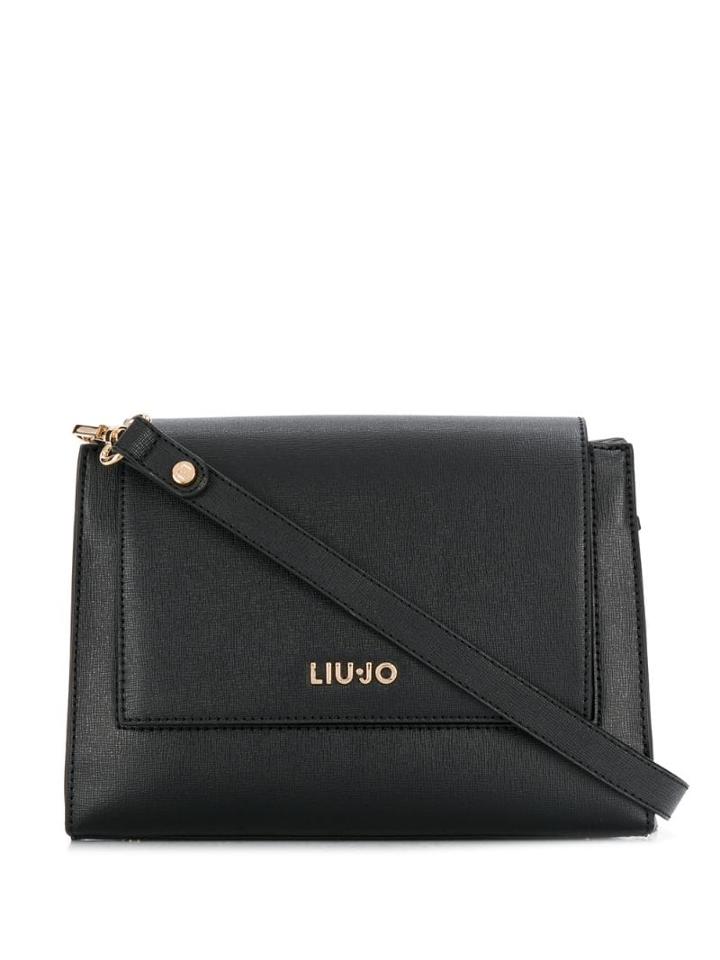 Liu Jo Logo Plaque Satchel Bag - Black
