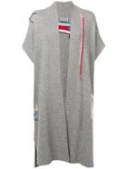 Zadig & Voltaire Indiana Multi Detail Cape - Grey