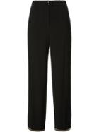 Chanel Vintage Wide Leg Crepe Trousers