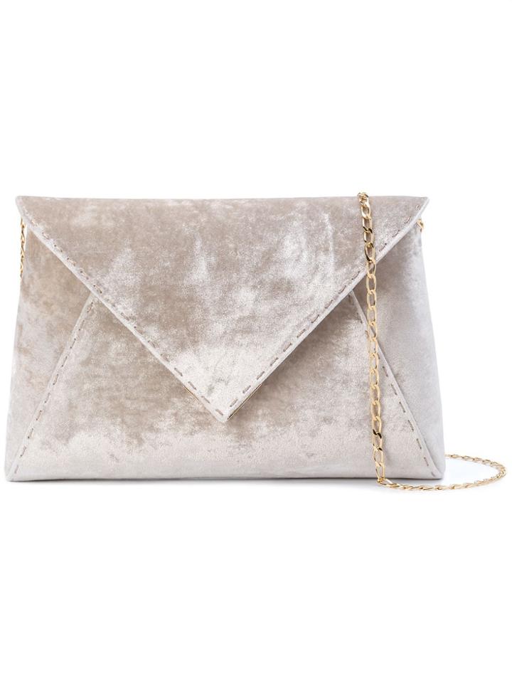 Tyler Ellis Lee Pouchet Large Clutch - Nude & Neutrals