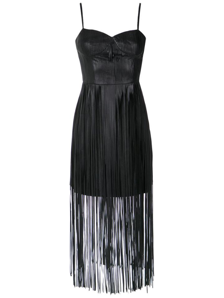 Nk Fringe Dress - Black