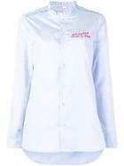 Marie Marot Diana Embroidered Shirt - Blue