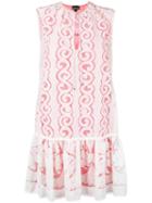 Just Cavalli - Lace Detail Dress - Women - Cotton/polyester/viscose - 40, White, Cotton/polyester/viscose